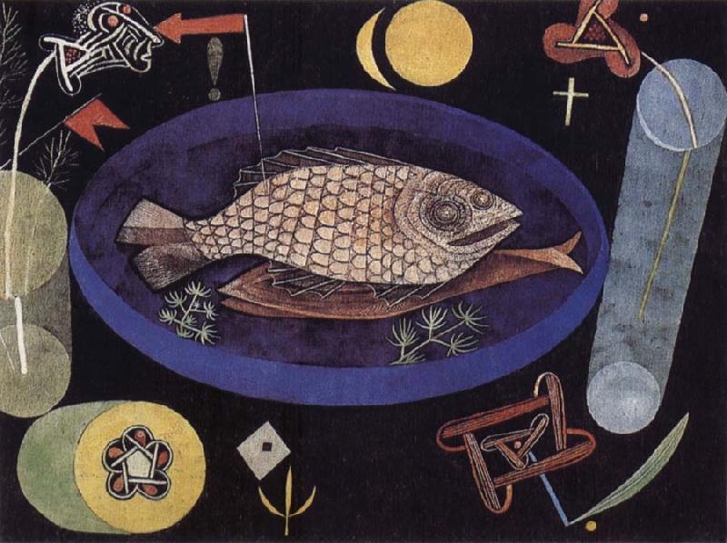 Paul Klee Around the Fish China oil painting art